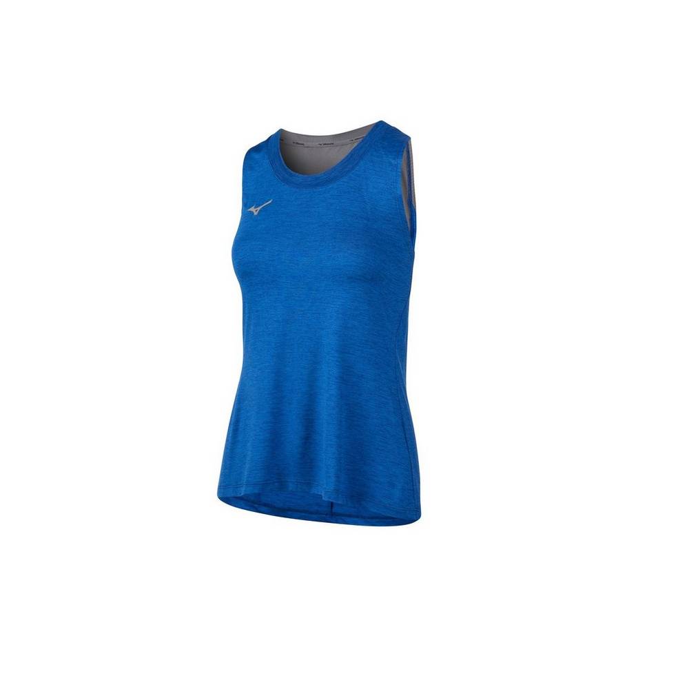 Camiseta De Tirantes Mizuno Alpha Mujer Azul Real Comprar LKMW-90271